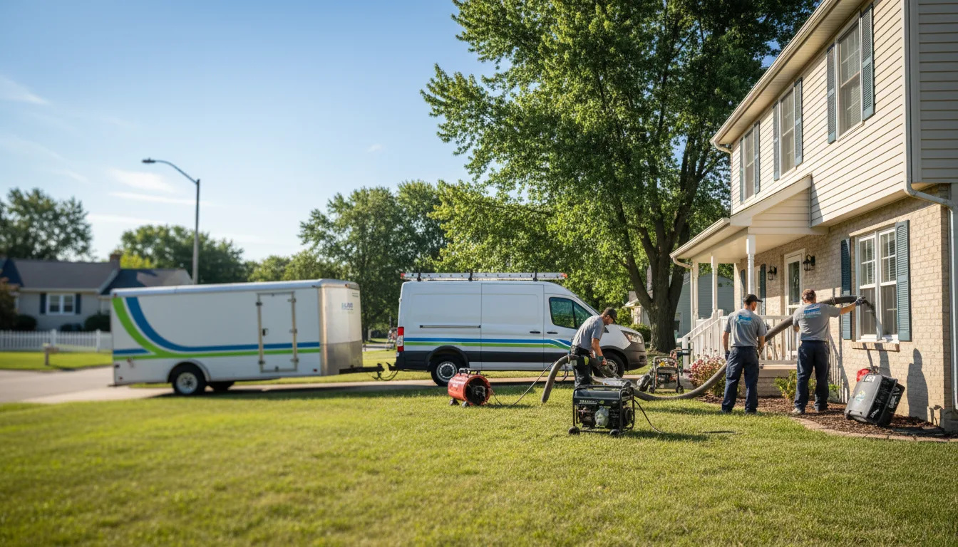Flooded Basement Restoration And Cleanup With Repair in Thedford, NE near me